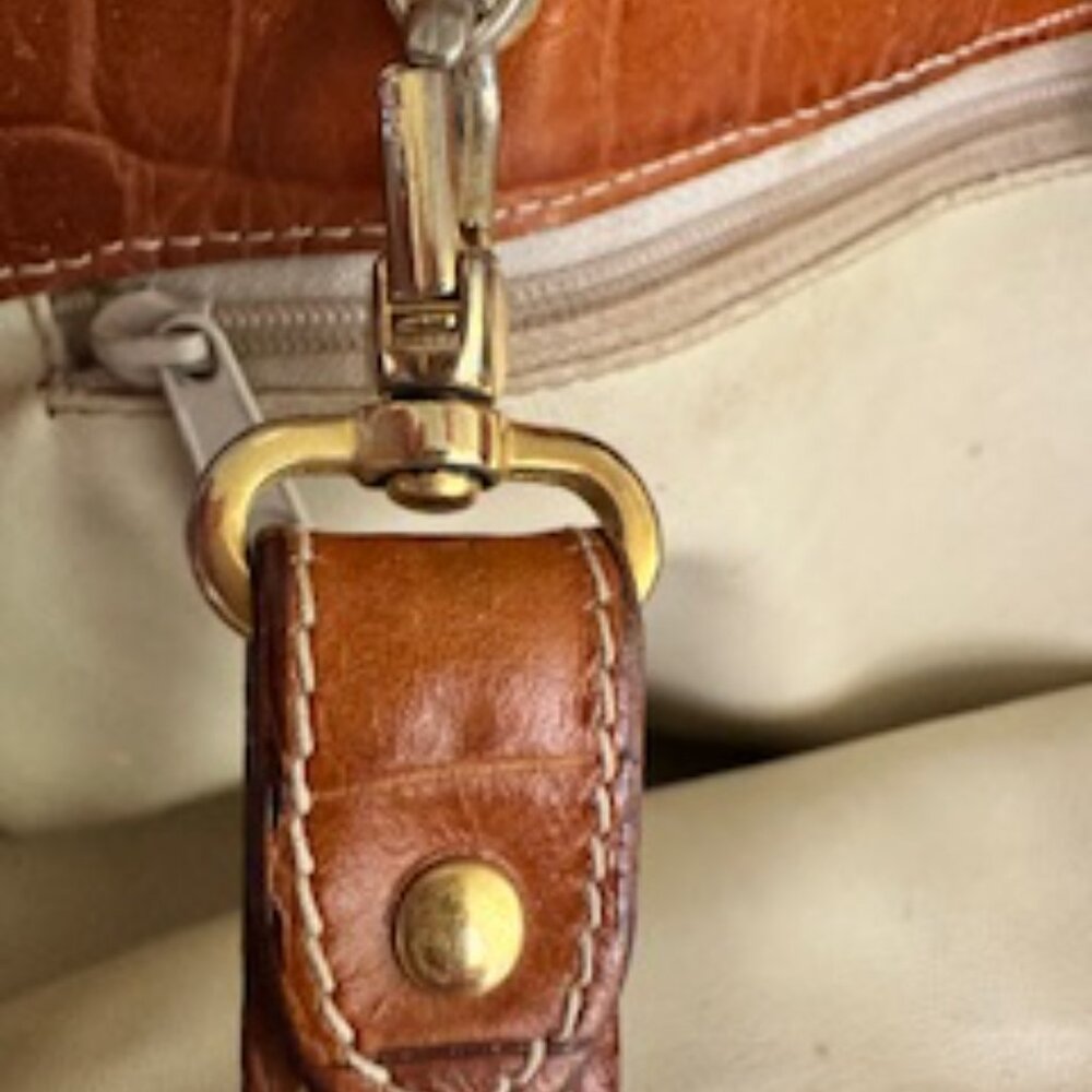 Saks Fifth Avenue VINTAGE tote/satchel - Picture 5 of 8